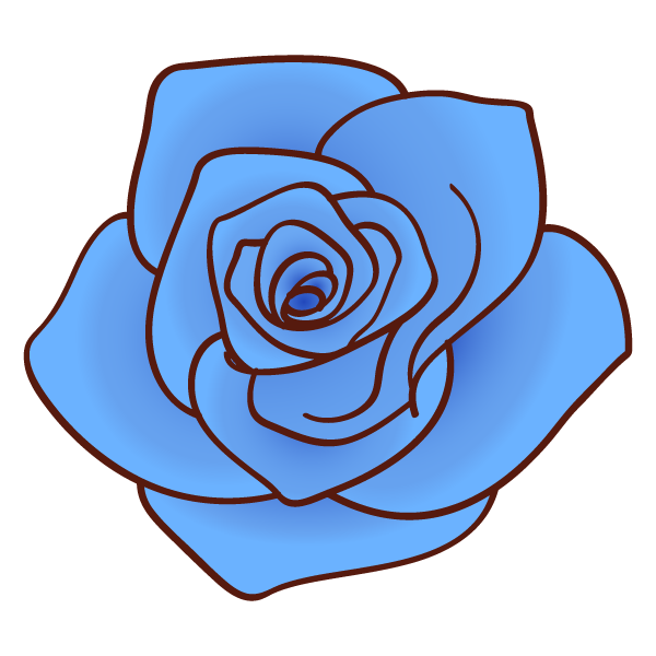 Image of a blue rose